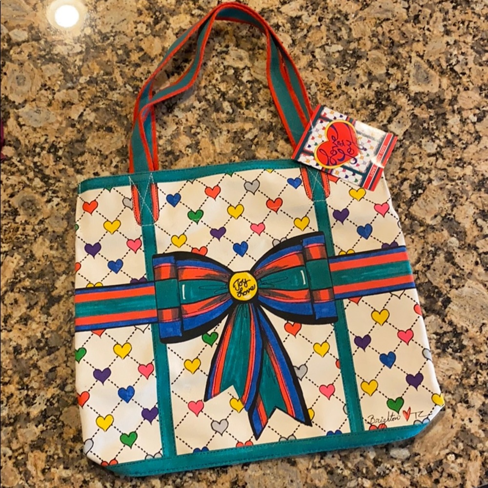 Brighton Christmas Love & Joy Tote